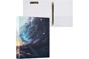 Deers Galaxy Ring Binders, Round Rings