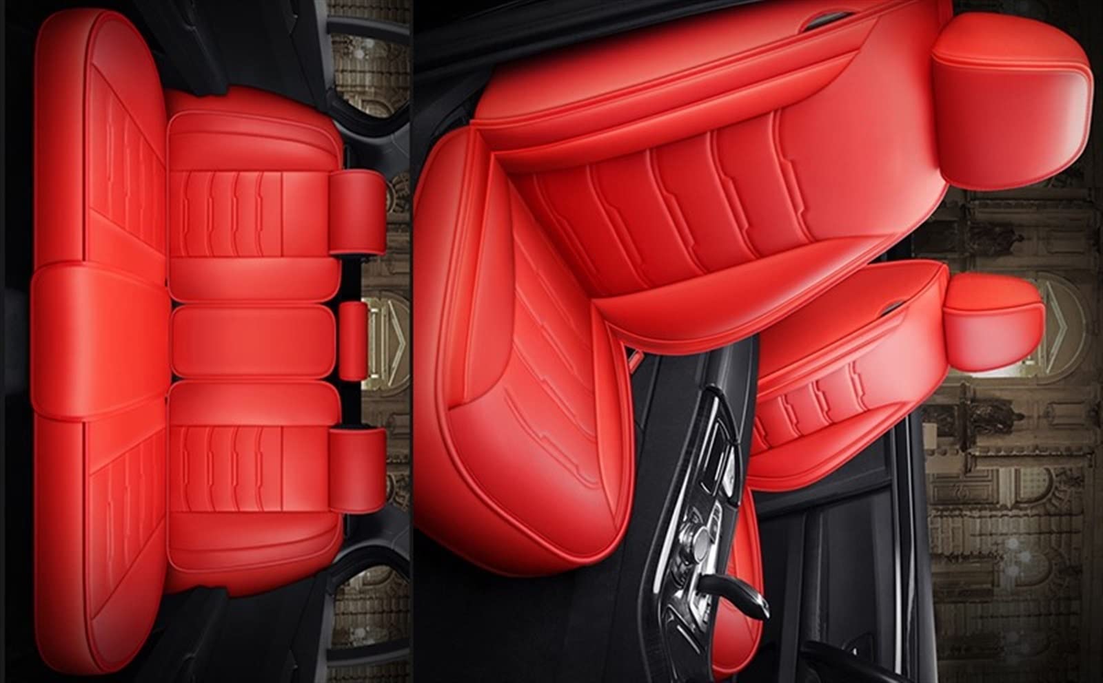 Housse de siège de voiture étanche 5 places | Accessoires de décoration pour Nissan X-Trail Armada