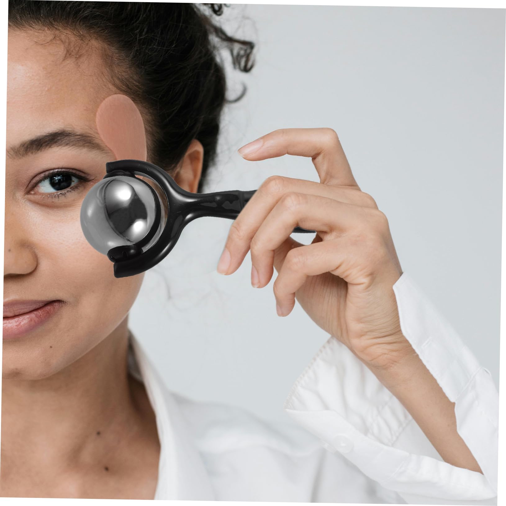 FOMIYES 4 Pezzi Di Innovativo Strumento Guasha Per Il Viso in Metallo Per Il Viso Portatile Per Il Per Il Massaggio Degli Occhi E Del