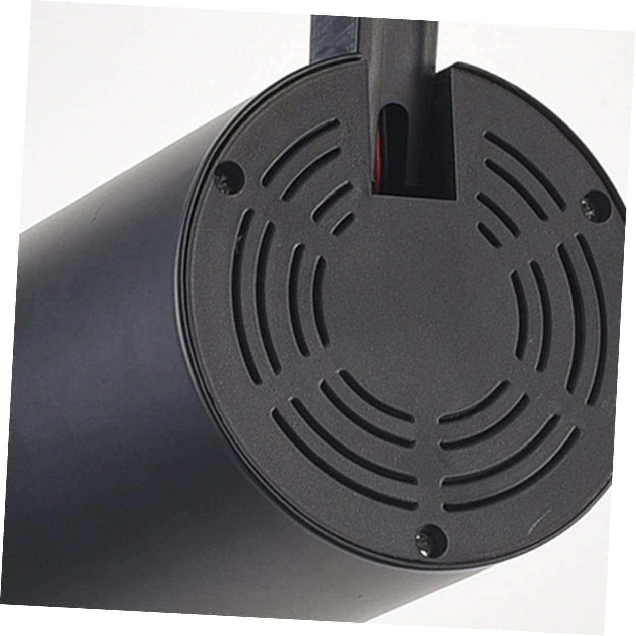 Oświetlenie punktowe sufitowe, Lampa szynowa Czarny Biały Regulowany system szyn sufitowych 90° 360° 220 V do domowego biura(Black,Size 1)