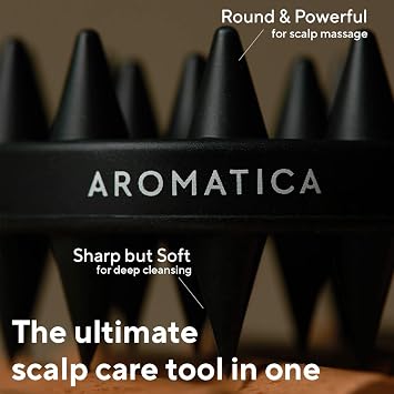 AROMATICA Dual-sided Scalp Care Shampoo Brush