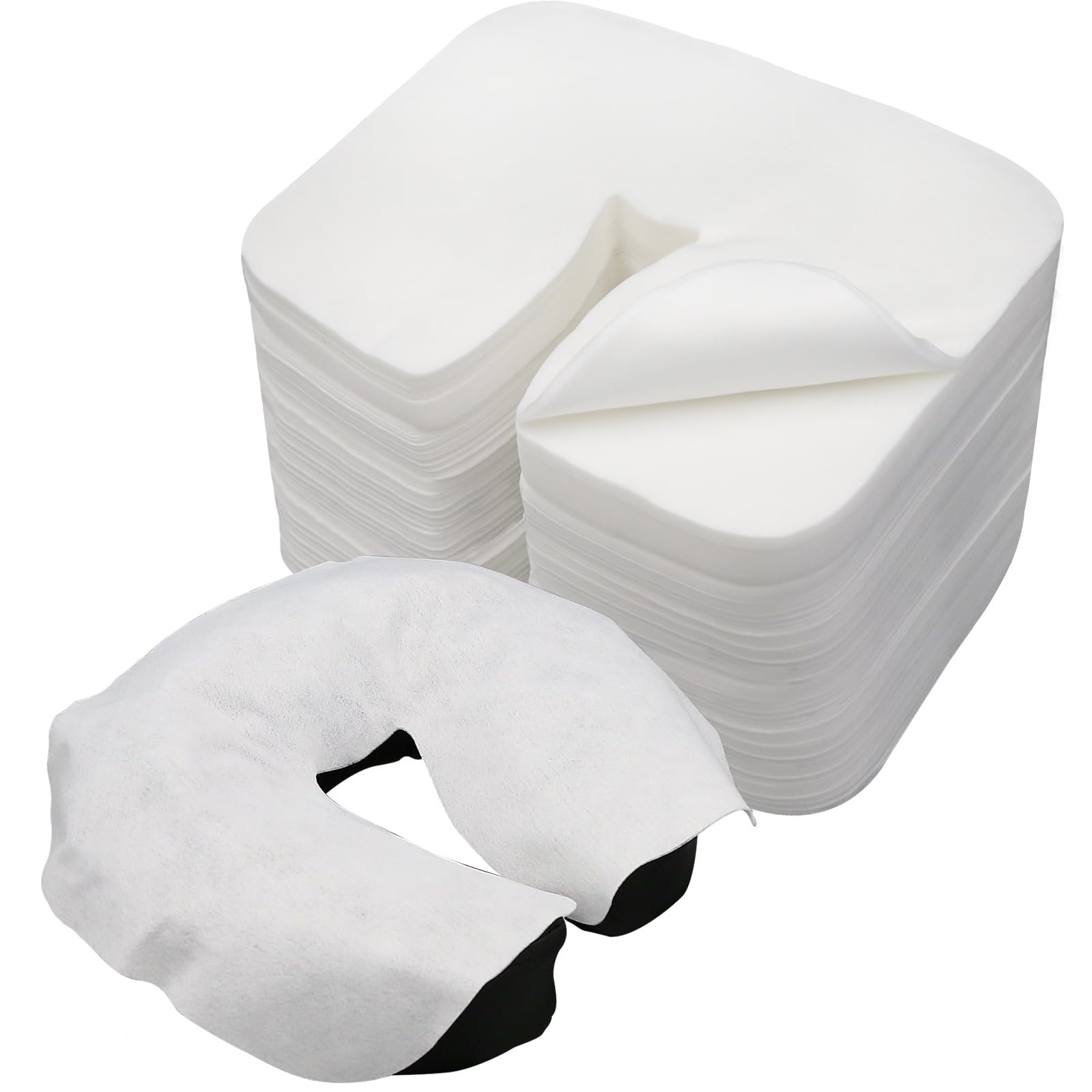 Disposable Medical-Grade Face Cradle Covers for Massage Tables