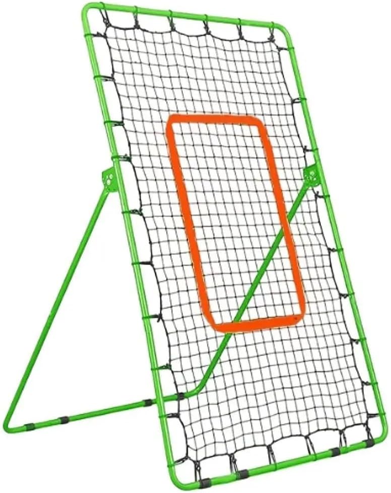Soccer Rebounder Net Baseball Practice Net Portable Angles Adjustable Lightweight Training for Backyard Pitching Batting