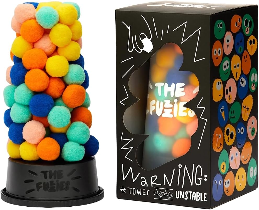 The Fuzzies Stacking Game – Build an Absurd, Gravity Defying Tower Out of Soft Fuzzballs