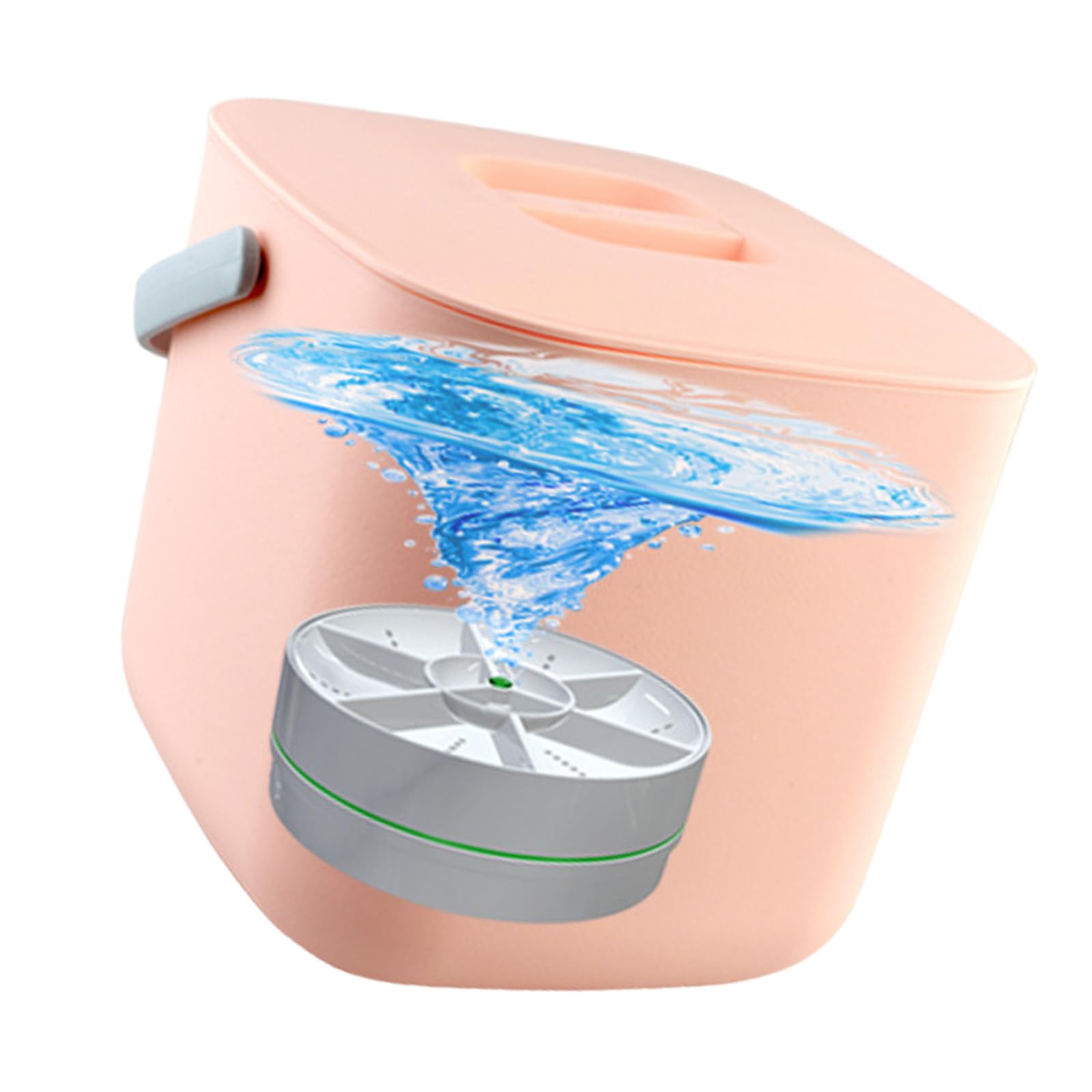 Uqezagpa Fruit Vegetable Washing Machine Protable Fruit Food Kitchen Automatic Vegetables Washing Device Rechargeable Handheld Dishwasher for Small Spaces Kitchen