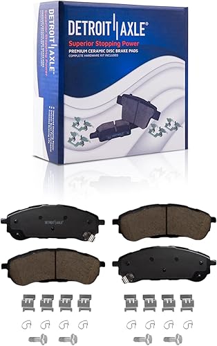 Miniatura 32 de Detroit Axle - Kit de freno trasero para Chevy GMC Silverado Sierra Suburban 1500 Yukon Tahoe Avalanche Cadillac Escalade Pinza de freno de disco