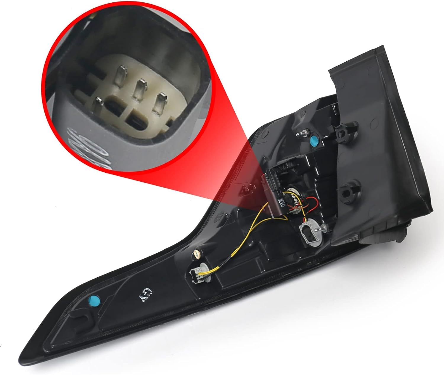 FIONE for Ford Escape Kuga Tail Light Assembly 2017 2018 2019 Outer Brake Rear Lamp Stop Indicator Light Left Driver Side LH