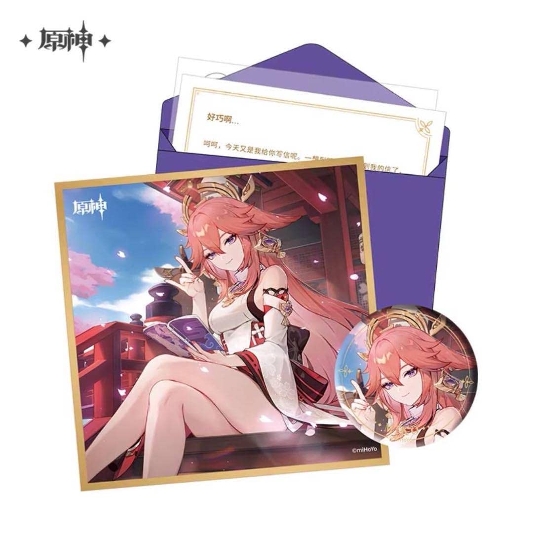 Amazon.co.jp: 原神 八重神子 誕生祭グッズ 生誕祭 命定の日