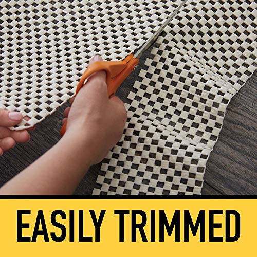 GRIP MASTER 2X Extra Thick Area Rug Cushioned Gripper Pad, 2.5 Feet x 9 Feet, for Hard Surface Floors, Maximum Gripper and Cushion for Under Rugs, Premium Protection Pads, Many Sizes, Rectangular