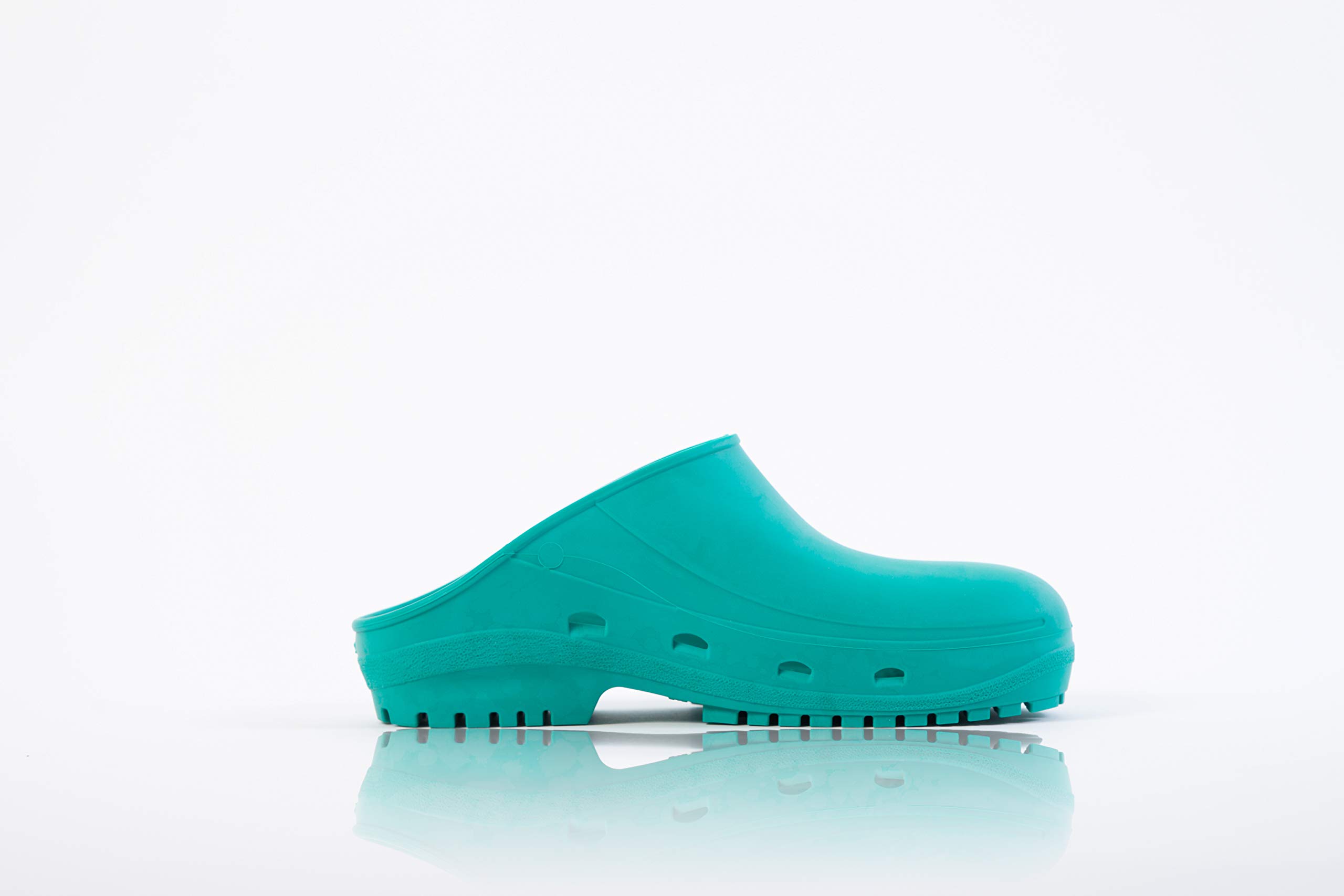 REPOSA Easy - Zoccoli Sanitari Donna e Uomo in Gomma con Suola Antiscivolo SRC, Ciabatte Sanitarie Anatomiche Senza Laccetto, Scarpe Sanitarie Infermieri Sterilizzabili, Antishock e Traspiranti