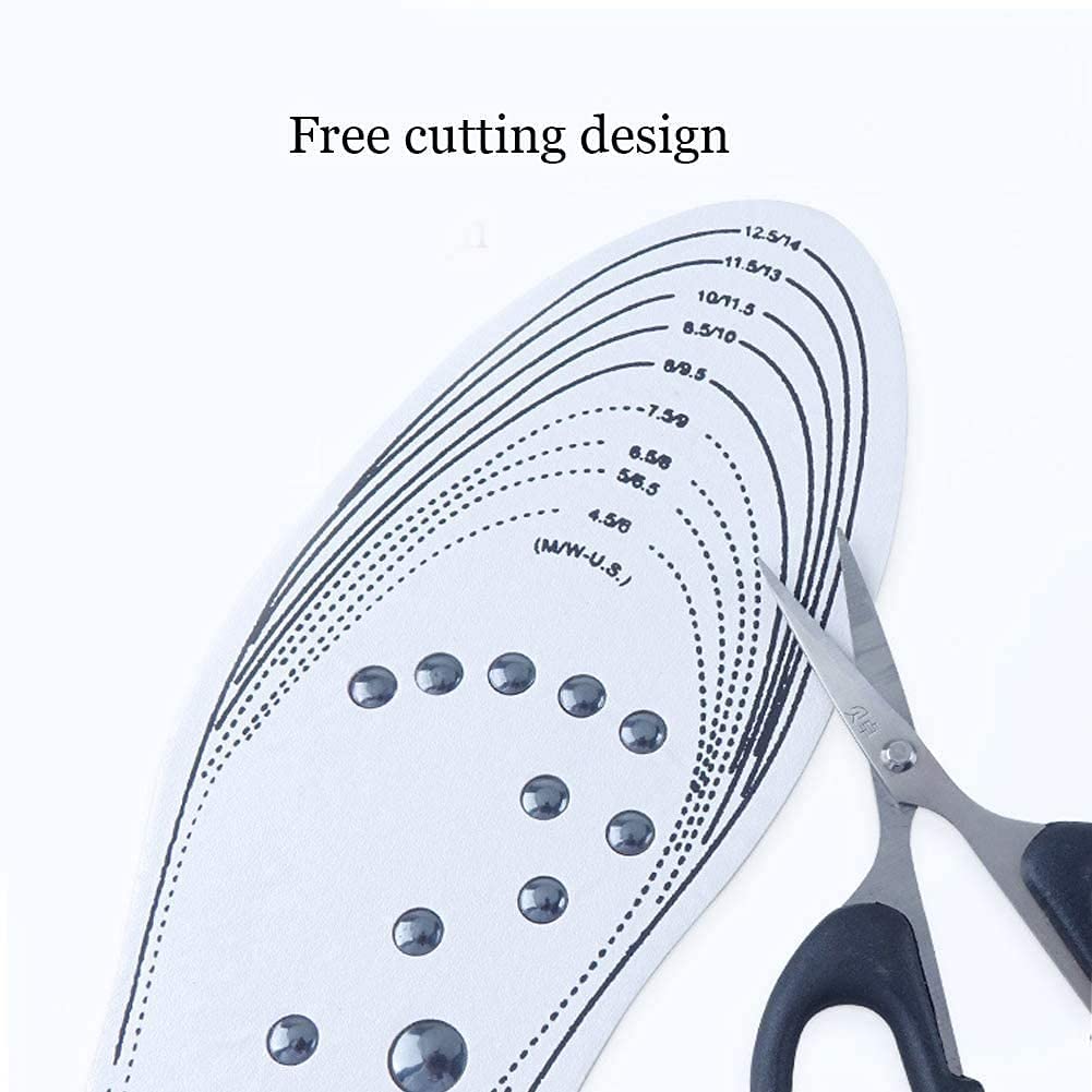 Magnet-Einlegesohlen, Fußreflexzonen-Schuhkissen Zur Schmerzlinderung Und Verbesserung Der Gesundheit(3 Pair)