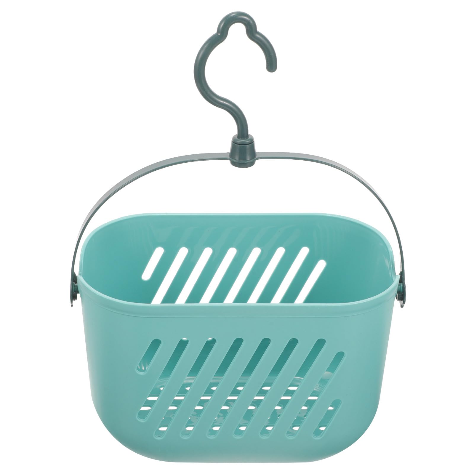 DIYEAH Plastic Hanging Storage Basket for Bathroom and Kitchen Corrosion-resistant Organizer with Hook Space-saving Portable Shower Caddy for