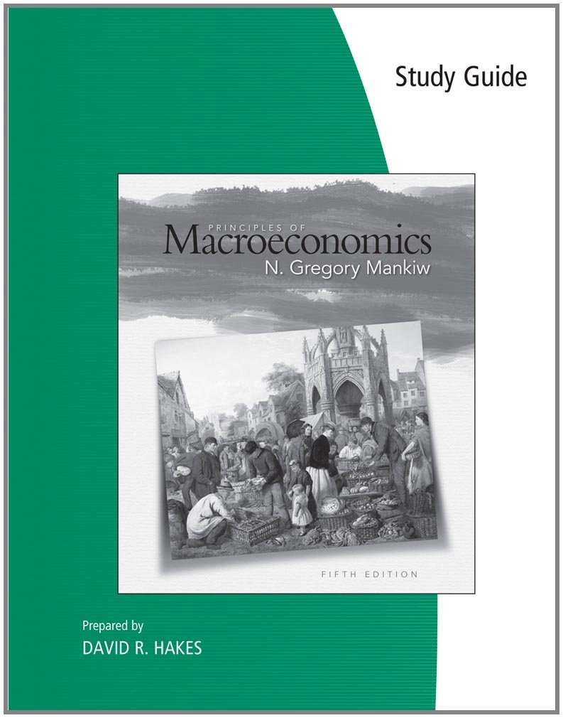 Buy Study Guide for Mankiw S Principles of Macroeconomics, 5th — BookShops.in