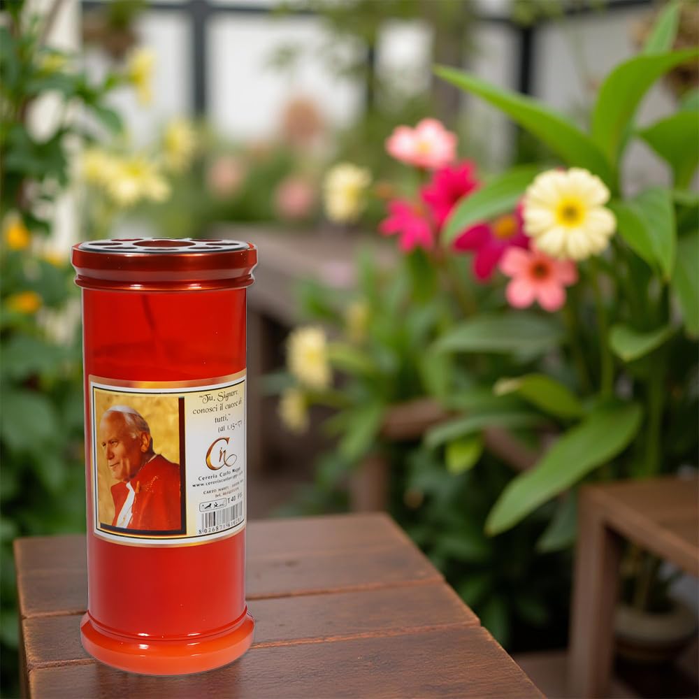 PartyLite 6 Candele Votive Profumate – Fragranza Cannella E Alloro (V06199), Colore Rosso, Tempo Di Combustione 9 Ore