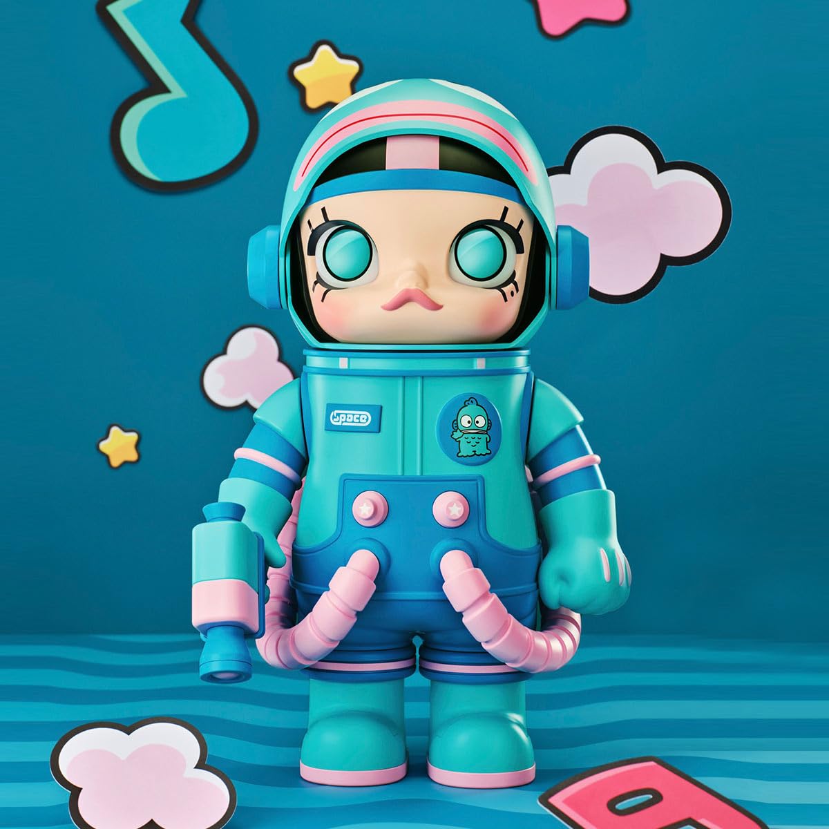 POP MART Mega Space Molly Sanrio 400% Series Figures, 1