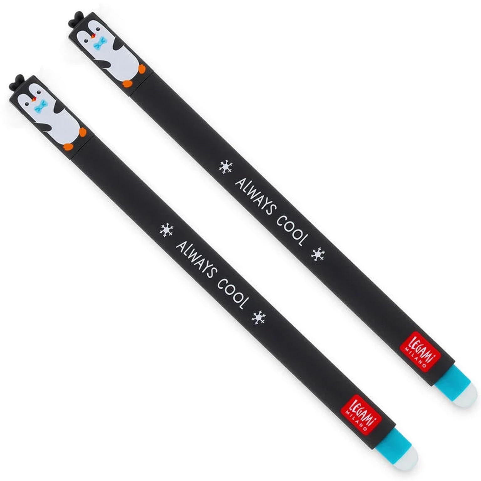 LEGAMI radierbare Gelschreiber Pinguin (Schreibfarbe türkis) (2)