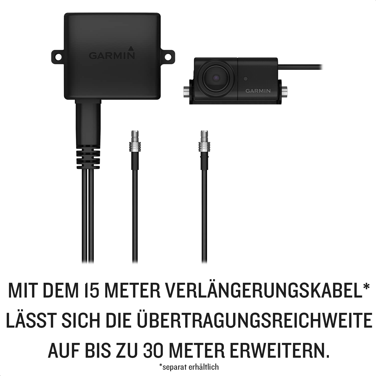 Garmin BC 50 Night Vision Drahtlose Rückfahrkamera mit Nachtsicht 720p HD IP67 15m 160°