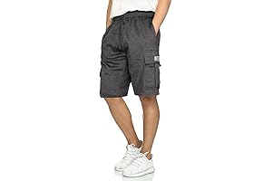 Fleece Cargo Shorts: Unparalleled Comfort in Casual Wear