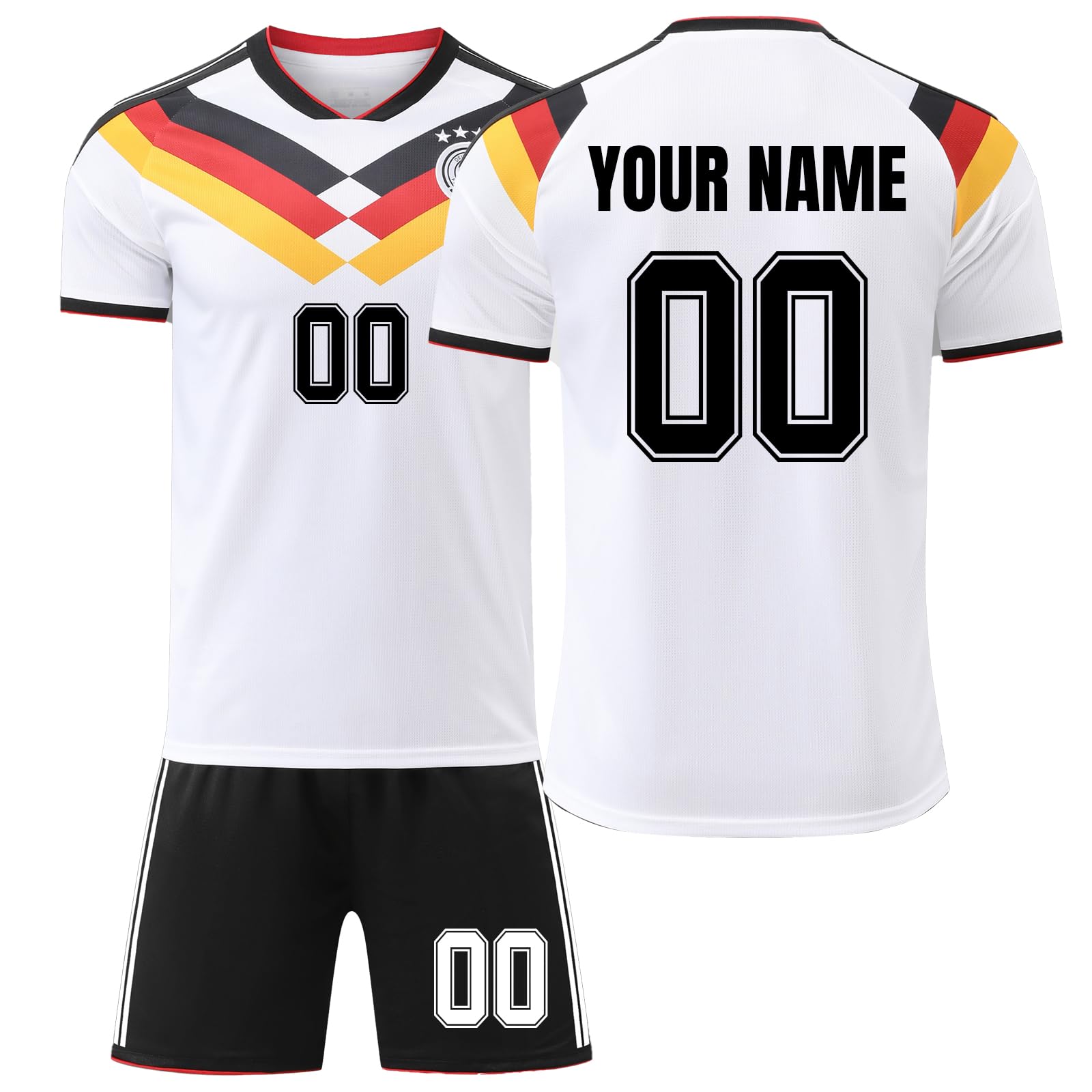 2026 Fan Soccer Jersey for Kids and Adult Personalised International Jersey with Name Number - 1