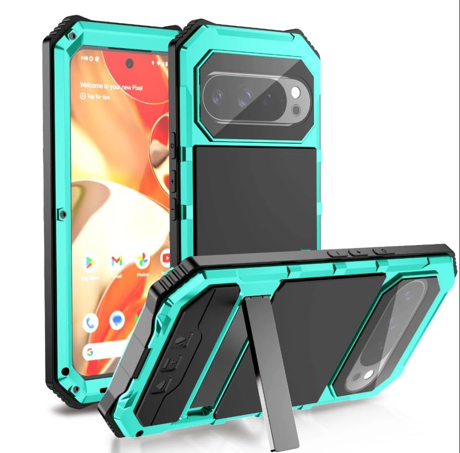 Coque Pixel 10 Pro XL Protection Métal et Support Mains Libres pour Voyage
