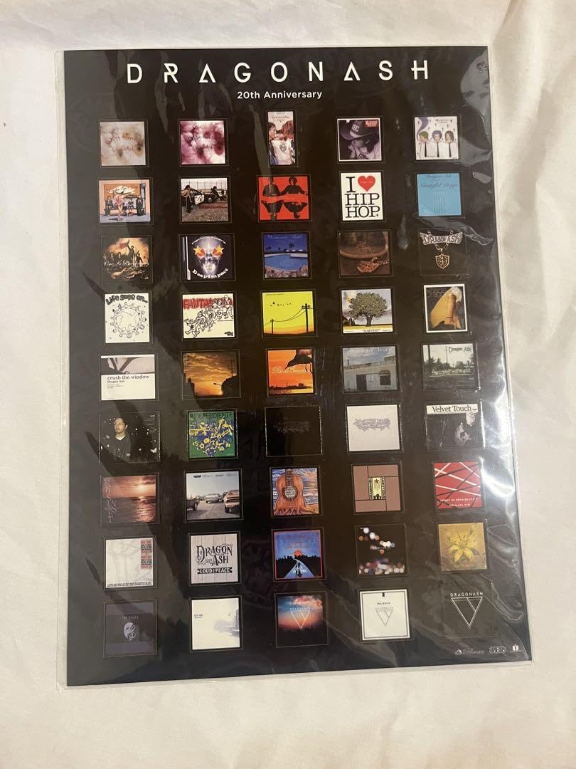 Amazon.co.jp: Dragon Ash ドラゴンアッシュ20周年 特典 マグネット CD
