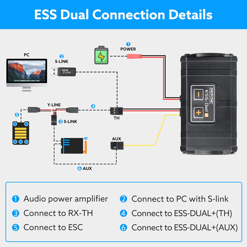 エンジンサウンドシステム ESS DUAL トラクサス　クローラーラジコン 楽天市場】エンジン サウンド システム ESS DUAL＋ RC ラジコン
