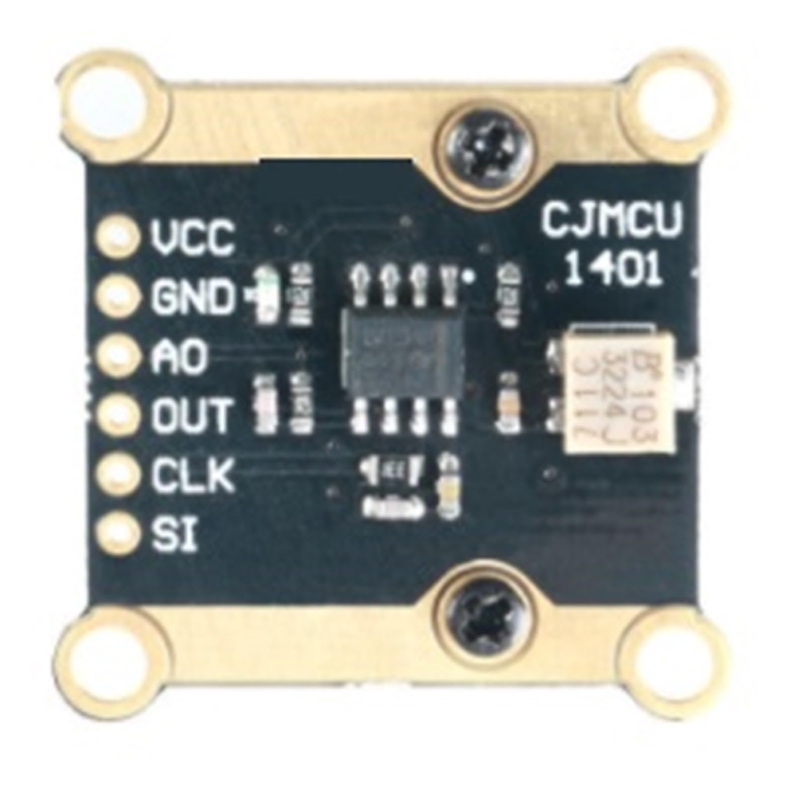 JMCU-1401 TSL1401CL Lineares CCD-Sensormodul, 3V-5V 128X1 Array mit Haltefunktion und Ultraweitwinkelobjektiv, Tracking-Sensormodul
