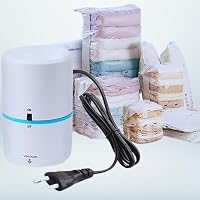 GERMALY Elektromos Vákuum Pumpá Ruha és Paplan Tároláshoz, Hordozható Levegőpumpa Utazáshoz 7