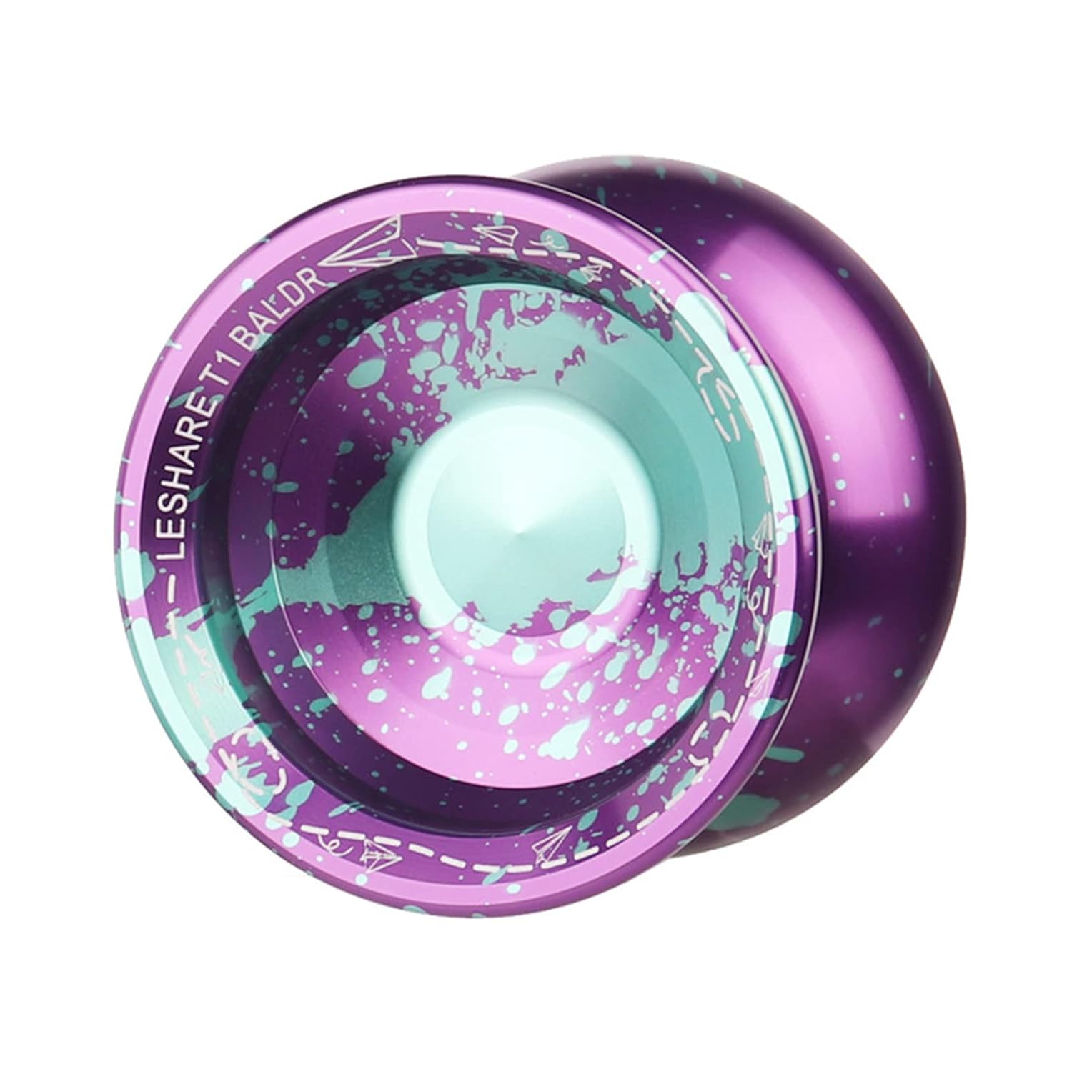 Qunan Prof ional unresponsive yoyo Aluminum Alloy yoyo for Beginners