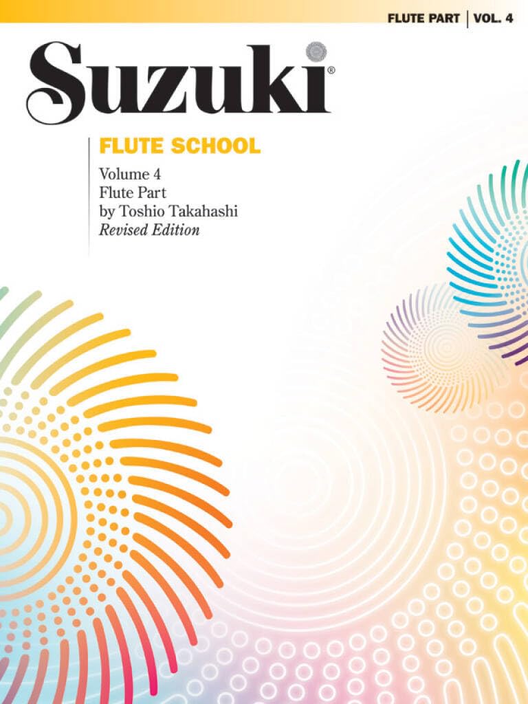 Suzuki Flute School, Vol 4: Flute Part (The Suzuki Method Core Materials)