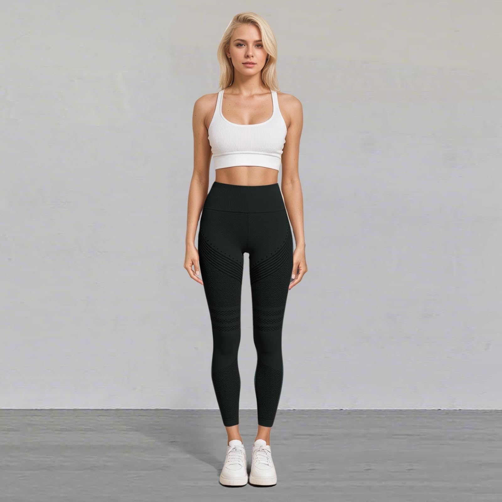 Dwevkeful Leggins Deportivos Mujer 3D Anticelulitico Viva Cuerpo Anticelulitis Leggins Mujer Push Up Celulitis Compresión 3D Leggings Mujer Yoga Leggings