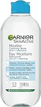 Garnier Micellar Water For Waterproof Makeup, Hydrating Facial Cleanser & Makeup Remover, Suitable for Sensitive Skin, Vegan, Cruelty Free, 13.5 Fl Oz (400mL), 1 Count