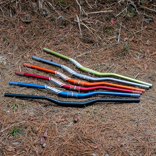 Funn Kingpin Manubrio Mountain Bike Con Morsetto 35Mm E Larghezza 785Mm, Manubrio Rialzato Resistente E Leggero In Lega Per Mtb, Bmx E Bici Da Strada, Rialzo Di 30Mm, Manubrio Mtb (Grigio) - 7