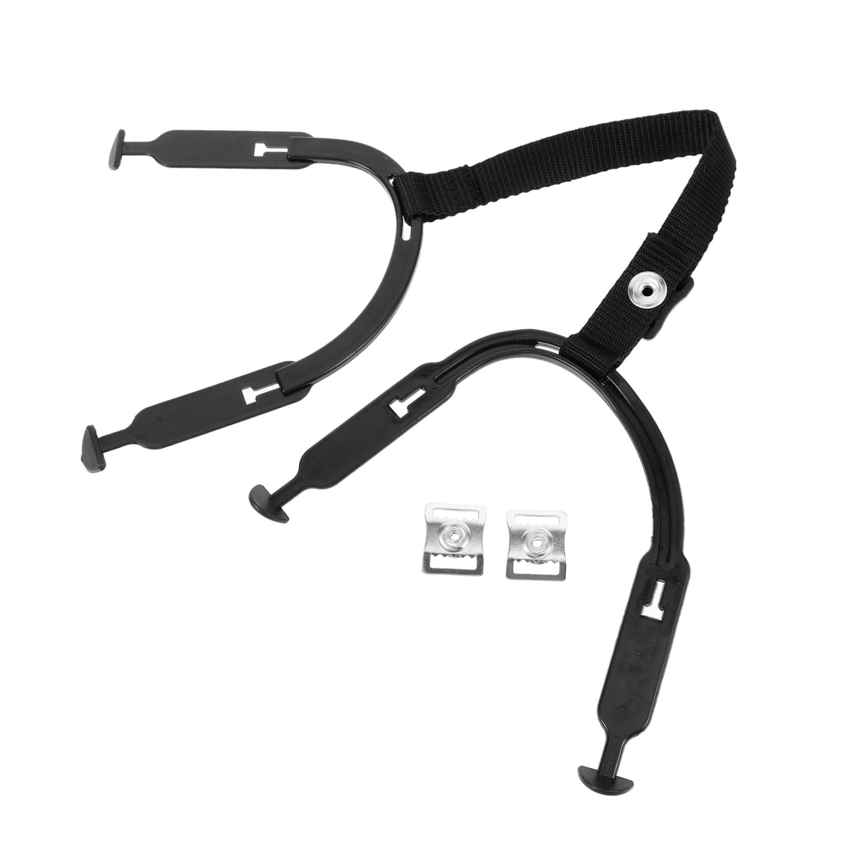 Happyyami Ice Hockey Helmet Chin Band Chin Strap for Hockey Sports Durable Pom Material