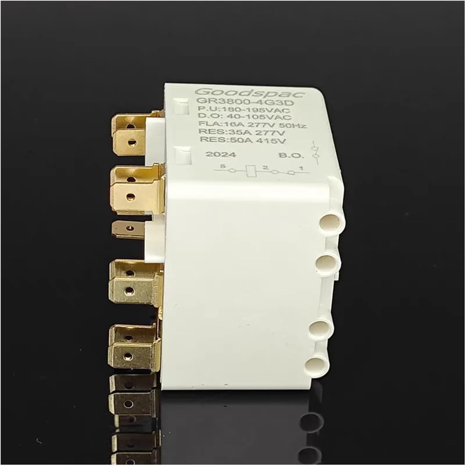 1Pcs Universal Refrigerator Relay GR/HLR3800-4G3D Air Conditioner Relay Ice Maker Compressor Starter Accessories，Refrigerator Parts