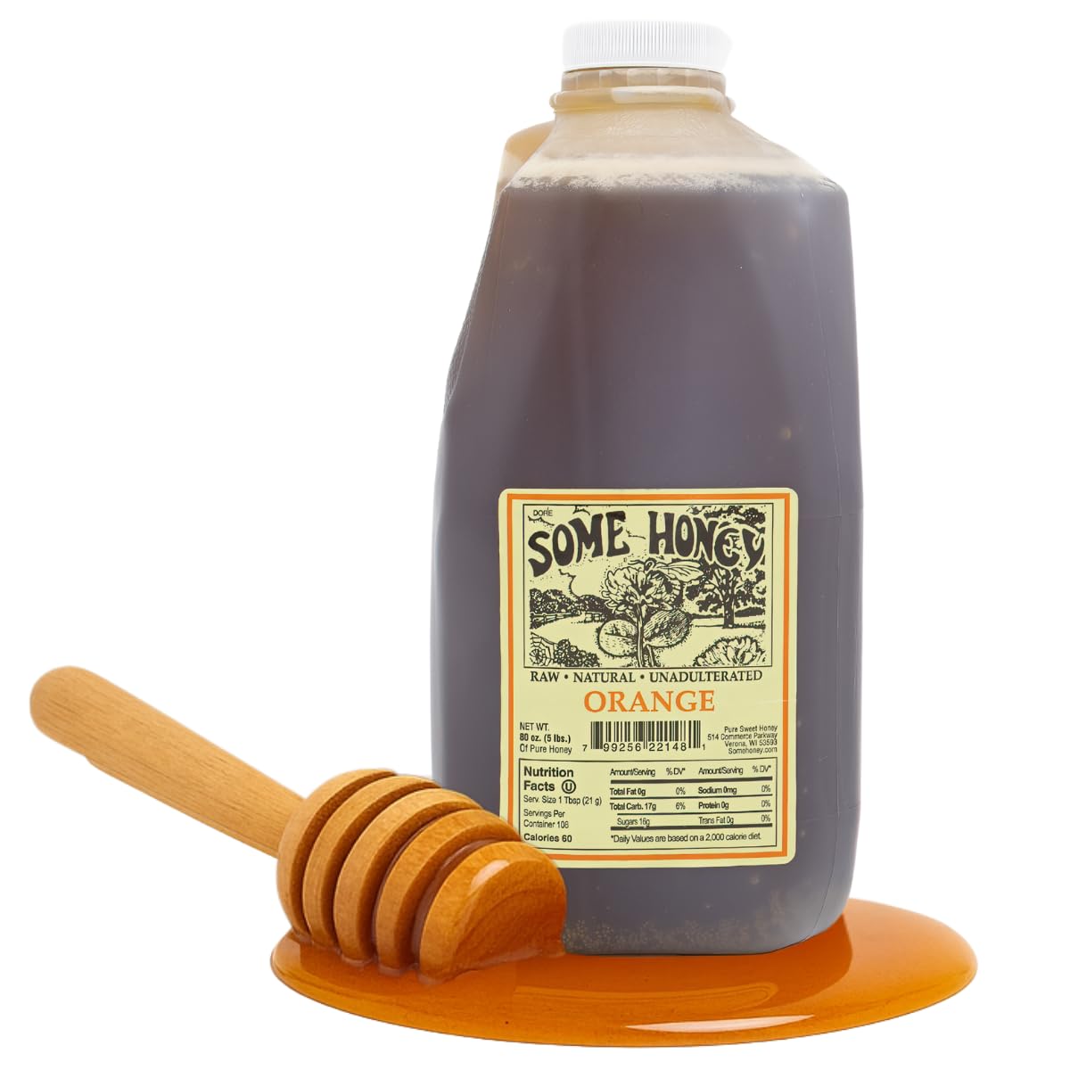 Amazon.com : Some Honey Raw & Unfiltered Orange Blossom Honey