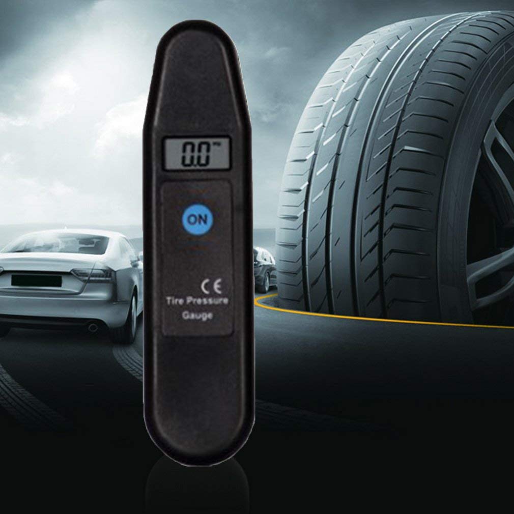 Manometr cyfrowy wyświetlacz LCD dokładność miernik ciśnienia powietrza w oponach tester opon pojazd motocykl samochód 5-150 PSI/KPA/BAR/KG/CM2 Detector