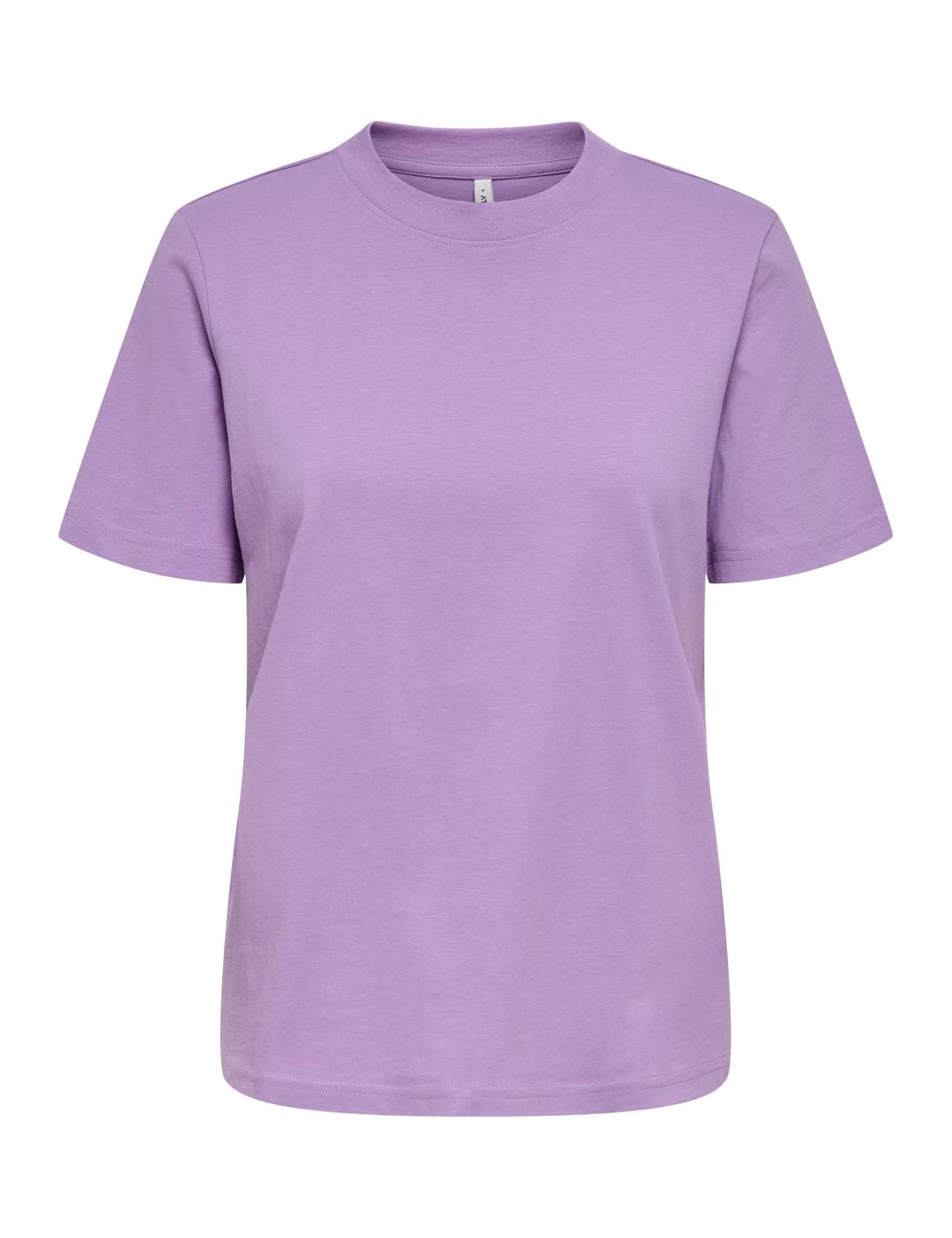 ONLY Women's Onlmonja S/S Tee JRS Noos Basic Regular fit T-Shirt with O-Neck (Pack of 1)