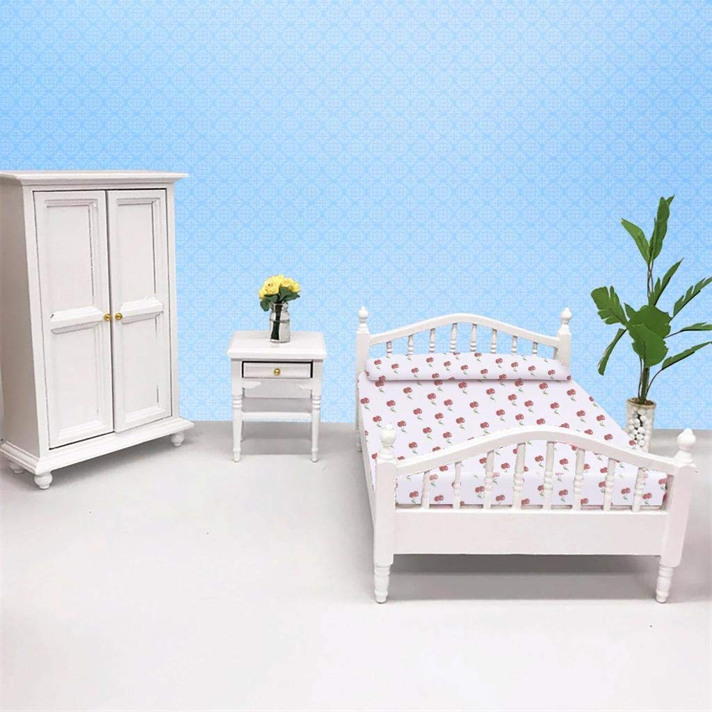 LOGOFUN Papel Tapiz Para Casa De Muñecas 1:12 En Miniatura, Papel De Pared Para Casa