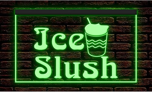 Miniatura 4 de 110244 Ice Slush - Letrero de neón con luz LED de neón (12 x 8 pulgadas, rojo)