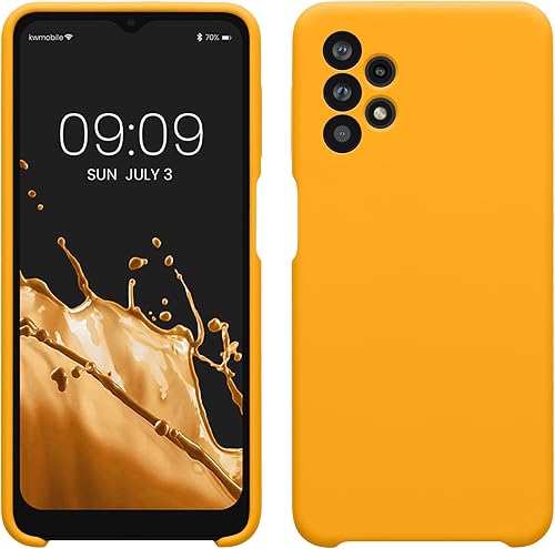 Miniatura 76 de kwmobile Funda Compatible con Samsung Galaxy A52 / A52 5G / A52s 5G - Cubierta de Teléfono de Silicona TPU con Acabado Suave - Macchiato