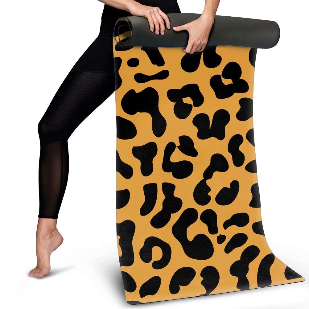 chaqlin Yoga Mat Non-Slip Foldable Mat Fitness Exercise Workout Mats Floor Pad Lightweight Anti-Slip Exercise Mats