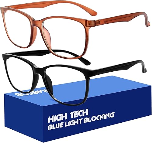 Miniatura 9 de BOSSWIN Blue Light Blocking Glasses,5Pack Computer Glasses for Womenmen Anti Eyestrain