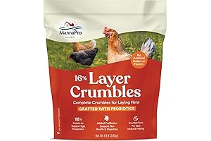 Manna Pro Layer 16% with Probiotics Chicken Feed Layer