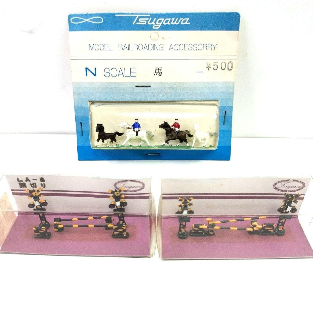 Amazon.co.jp: 津川洋行 tsugawa Nゲージ ジオラマ LA-8 踏切 2