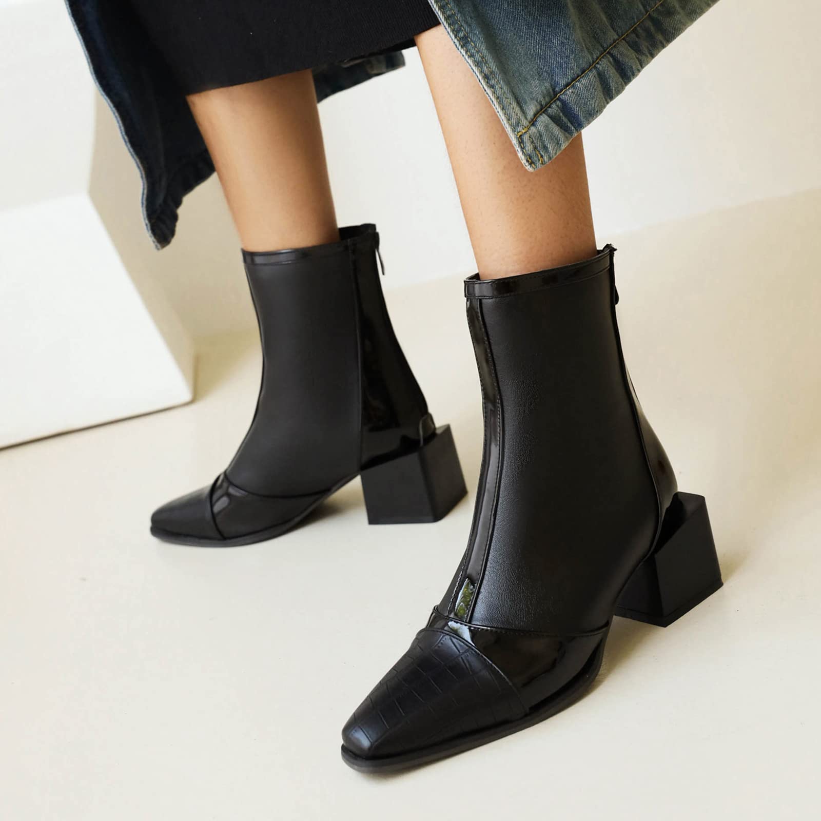 Stivaletto da donna con zip posteriore
