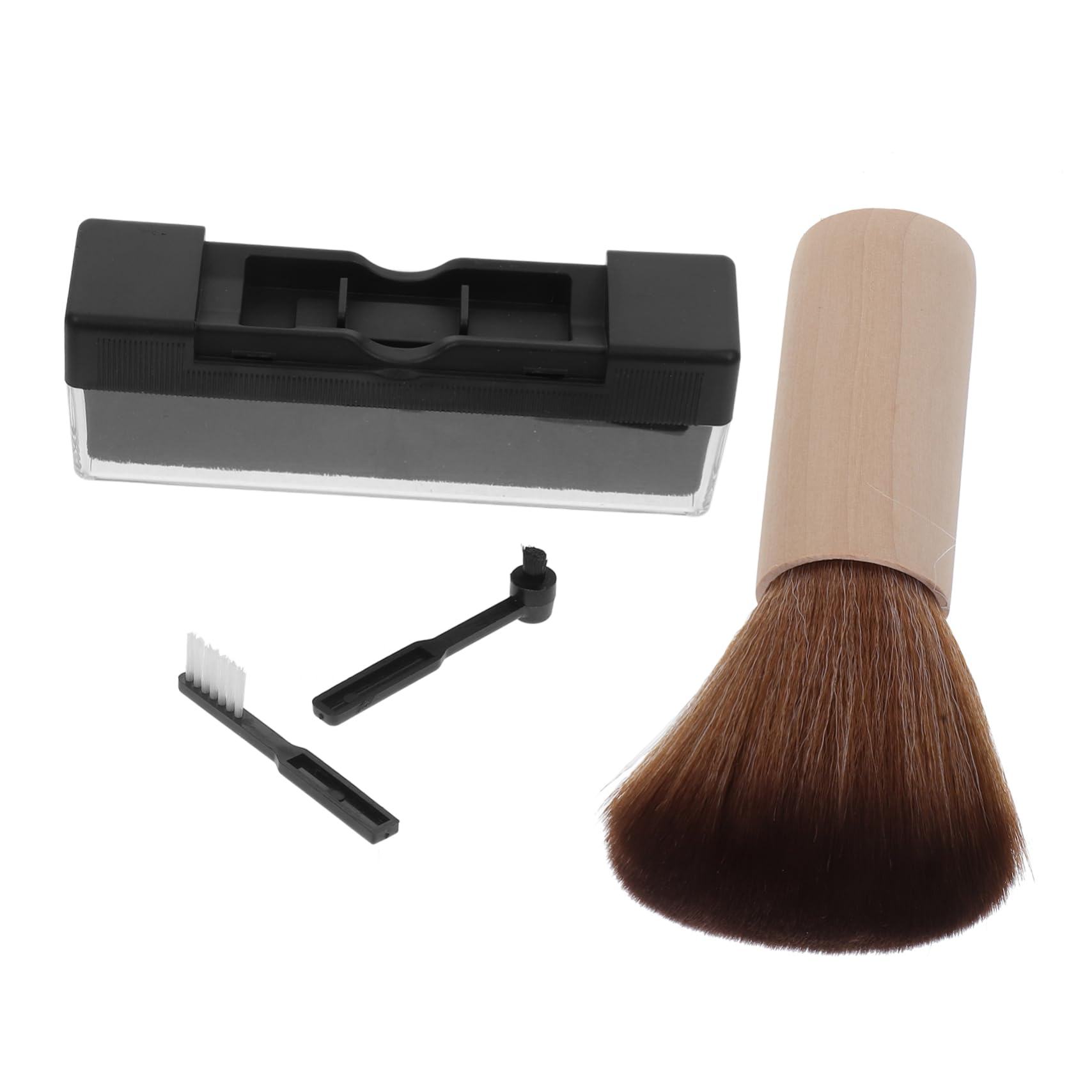 Mipcase 1set Vinyl Record Cleaning Kit Static Brush Turntable Maintenance and Record Care Essential Tools for Optimal Sound Quality
