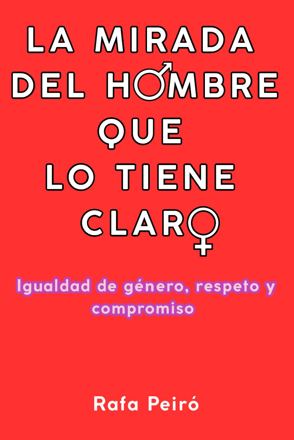 LA MIRADA DEL HOMBRE QUE LO TIENE CLARO: Igualdad de género, respeto y compromiso