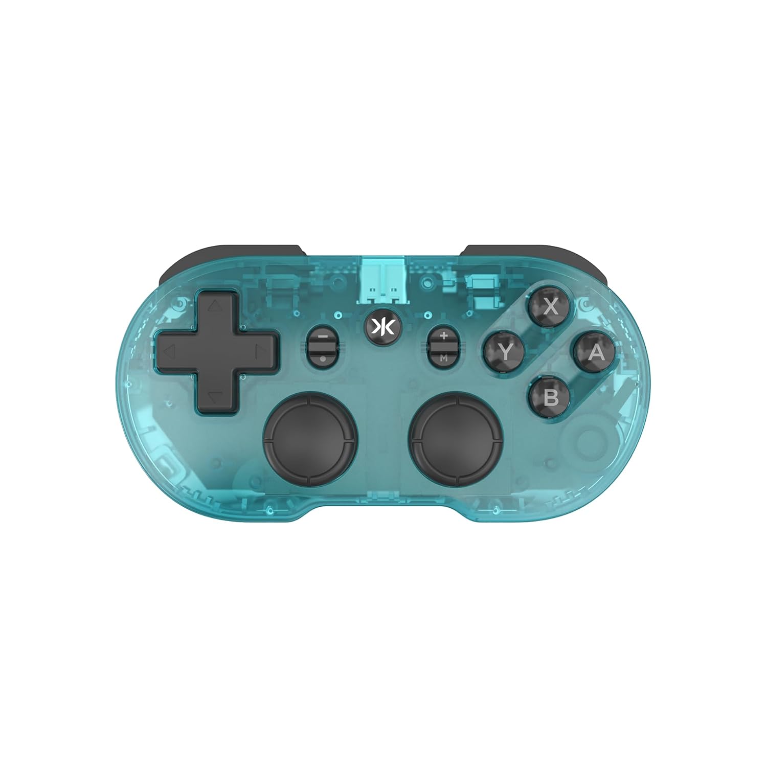 CRKD ATOM+ Wireless Mini Controller - Compatible with Nintendo Switch 2, Switch OLED, iOS, Android, PC & Smart TV - Smoke Black Edition