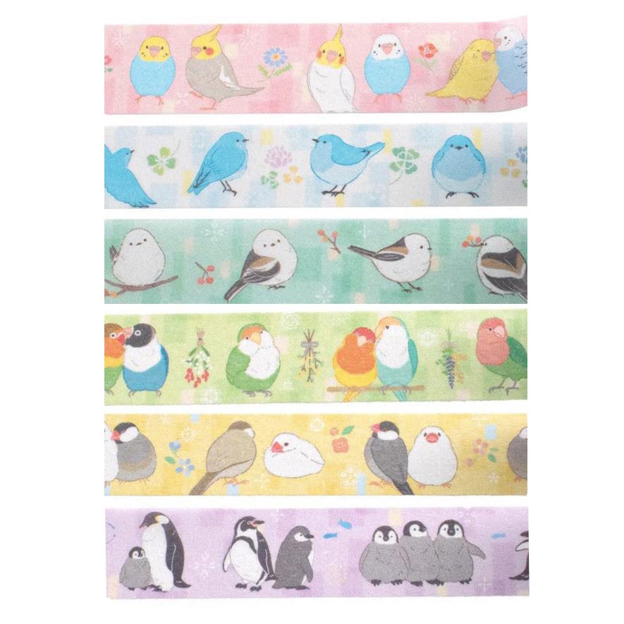 Amazon.co.jp: エヌビー社 マスキングテープ Saezuri さえずり